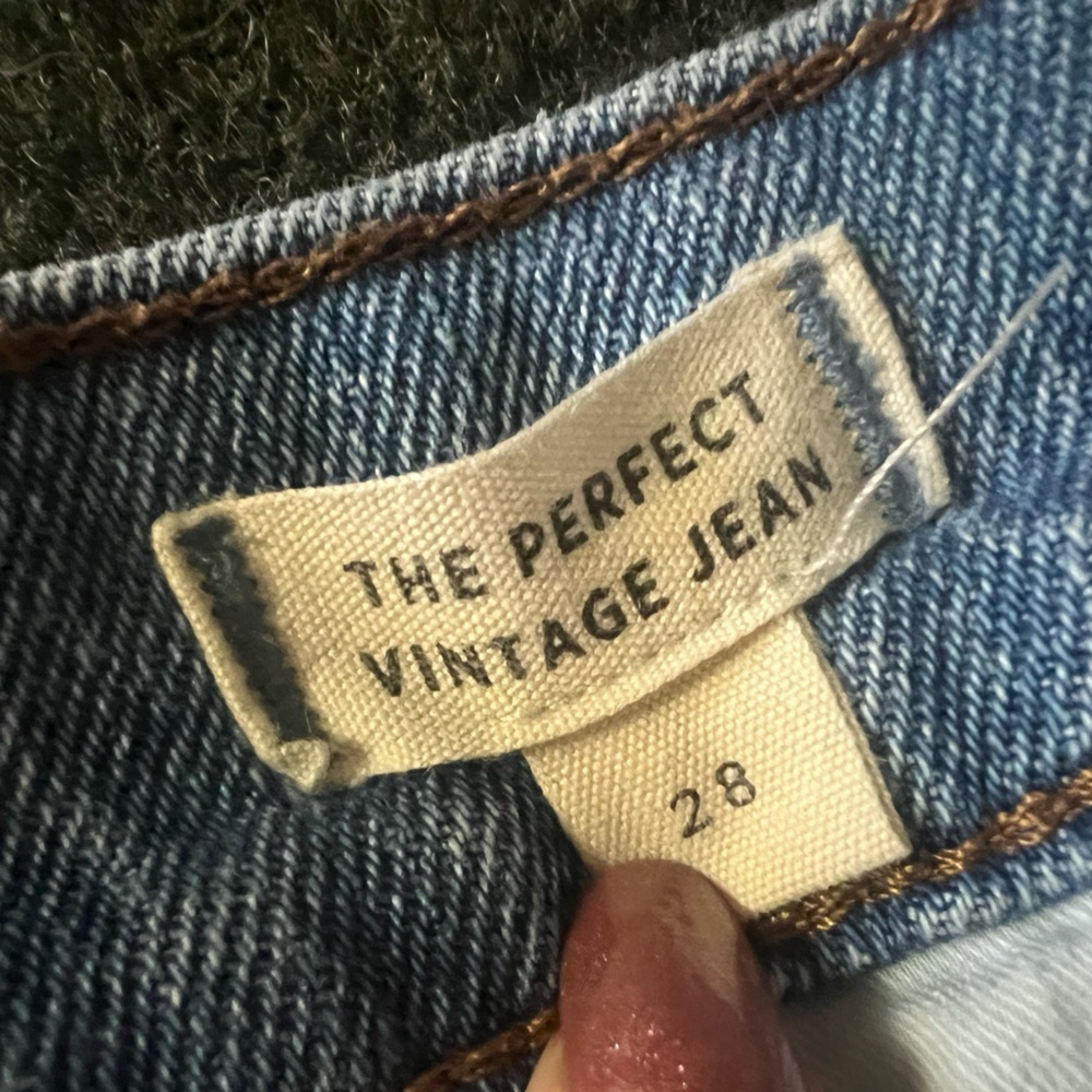 Madewell The Perfect Vintage Jean Size 28 - Picture 6 of 10
